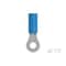Te Connectivity Ring Terminal, #6 Stud Size, 14 AWG, 300 V, Nylon Insulated, Blue 51864-8 - alternate 4